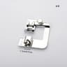 Wide And Narrow Rolled Hem Presser Feet For Cleaner Sewing Edges 1