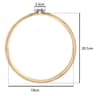 Smooth Wood Needlecraft Ring Set For Easy Fabric Tension 5
