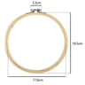 Adjustable Bamboo Embroidery Hoop Ring For Cross Stitch And Needlecraft Projects 4