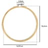 Adjustable Bamboo Embroidery Hoop Ring For Cross Stitch And Needlecraft Projects 3