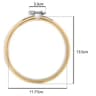 Adjustable Bamboo Embroidery Hoop Ring For Cross Stitch And Needlecraft Projects 2