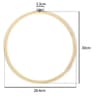 Adjustable Bamboo Embroidery Hoop Ring For Cross Stitch And Needlecraft Projects 8