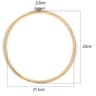 Adjustable Bamboo Embroidery Hoop Ring For Cross Stitch And Needlecraft Projects 6