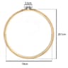 Adjustable Bamboo Embroidery Hoop Ring For Cross Stitch And Needlecraft Projects 5