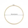 Large Adjustable Bamboo Embroidery Hoop For Cross Stitch And Needlecraft Projects 8