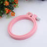 Compact 7cm Plastic Embroidery Hoop For Detailed Cross Stitch Craft Projects 6