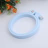 Compact 7cm Plastic Embroidery Hoop For Detailed Cross Stitch Craft Projects 2