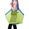 Large Sand Shedding Mesh Beach Bag With Foldable Portable Storage 1