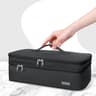 Double Layer Hair Dryer And Styling Tool Travel Storage Bag 2