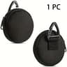 Round Tactical Earphone Case Mini Coin Purse Key Pouch For Outdoor Carry 2
