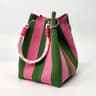 Multicolor Knitted Retro Bucket Handbag And Shoulder Bag 5
