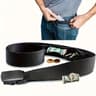 Concealed Zipper Travel Wallet With Secure Belt Loop Strap 1