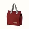 Minimalist Vertical Insulated Lunch Bag Large Capacity Bento Lunch Tote 3