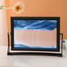 Rotating Moving Sand Art Picture For Relaxing Desk Home Decor 2