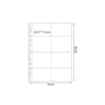 A4 Clear Photo Album Refill Pages For Four Ring Binder 14