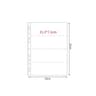 A4 Clear Photo Album Refill Pages For Four Ring Binder 12
