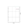 A4 Acid Free PP Multipocket Photocard Binder Refill Pages 9