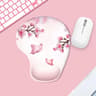 Marble Ergonomic Mouse Pad With Cushioned Wrist Rest 6