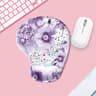Marble Ergonomic Mouse Pad With Cushioned Wrist Rest 20