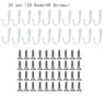 Heavy Duty Alloy Wall Hooks With Screws For Organized Storage 5