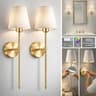 Set Of Two Wireless Rechargeable Wall Sconces With Remote Control 1