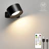 2000mAh Magnetic Rechargeable Reading Wall Light With Remote 1