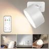 Nordic Rechargeable 360 Rotating LED Wall Lamp 6