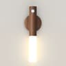 Magnetic Wooden Motion Sensor Wall Sconce 2