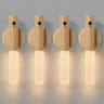 Rechargeable PIR Motion Sensor Light Magnetic Cabinet Wall Lamp 7