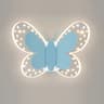 Butterfly LED Wall Lamp Tricolor Pull Switch Kids Room Light 6