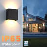 Modern 6W LED Up Down Wall Light IP65 Adjustable Sconce 1