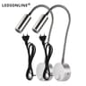2 Piece Modern Wall Sconce Set Bedroom Bedside Lights 7