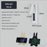 Dimmable Bedside Wall Light With Dual USB Charging And Tri Color LED 4