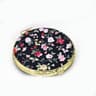 Vintage Floral Compact Mirror Two Sided Folding Makeup Mirror 1