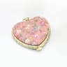 Vintage Floral Compact Mirror Two Sided Folding Makeup Mirror 8