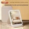 Elegant LED Trifold Makeup Mirror Desktop Lighted Vanity Mirror For Bedroom 2