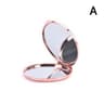 Portable Stainless Steel Pocket Mirror Folding Compact Makeup Travel Beauty Mirror 7