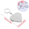 Portable Stainless Steel Pocket Mirror Folding Compact Makeup Travel Beauty Mirror 1