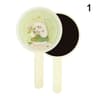 Heart Shaped Makeup Mirror Portable Metallic Handheld Vanity Mirror 1