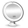 10X Magnifying Makeup Mirror With LED Light And Suction Base 2