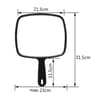 Professional Salon Hand Mirror Large Barber Hairdresser Mirror With Handle 14