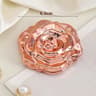 Rose Folding Makeup Mirror Dual Sided Portable Cosmetic Pocket Mirror 1