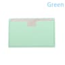 Stainless Steel Pocket Mirror Shatterproof Card With PU Leather Sleeve 5
