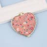 Vintage Floral Compact Mirror Double Sided Folding Pocket Makeup Mirror 4