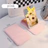 Personalized Folding Makeup Mirror Portable Standable Mini Travel Vanity Mirror 4
