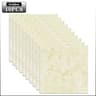 10 Piece Marble Look Peel And Stick Floor Tiles Thickened PVC Flooring 2