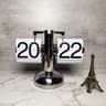 Vintage Automatic Flip Down Clock Retro Quartz Desk Clock 4