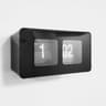 Classic Retro Automatic Flip Desk Clock Silent Battery Powered Table Clock 1