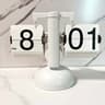 Vintage Automatic Flip Down Desk Clock With Quartz Movement 2