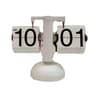 Retro Quartz Page Turning Desk Clock With Removable Flip Cards 4